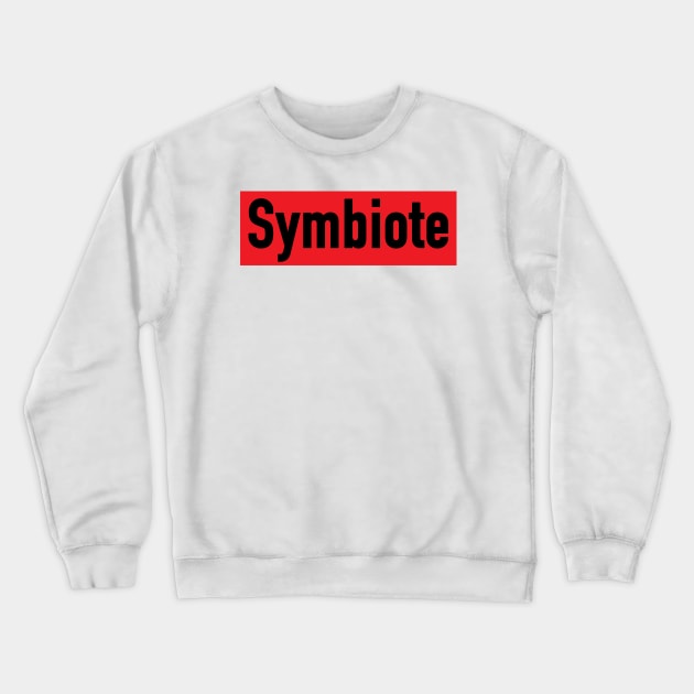 Superior Symbiote Black Crewneck Sweatshirt by Milasneeze